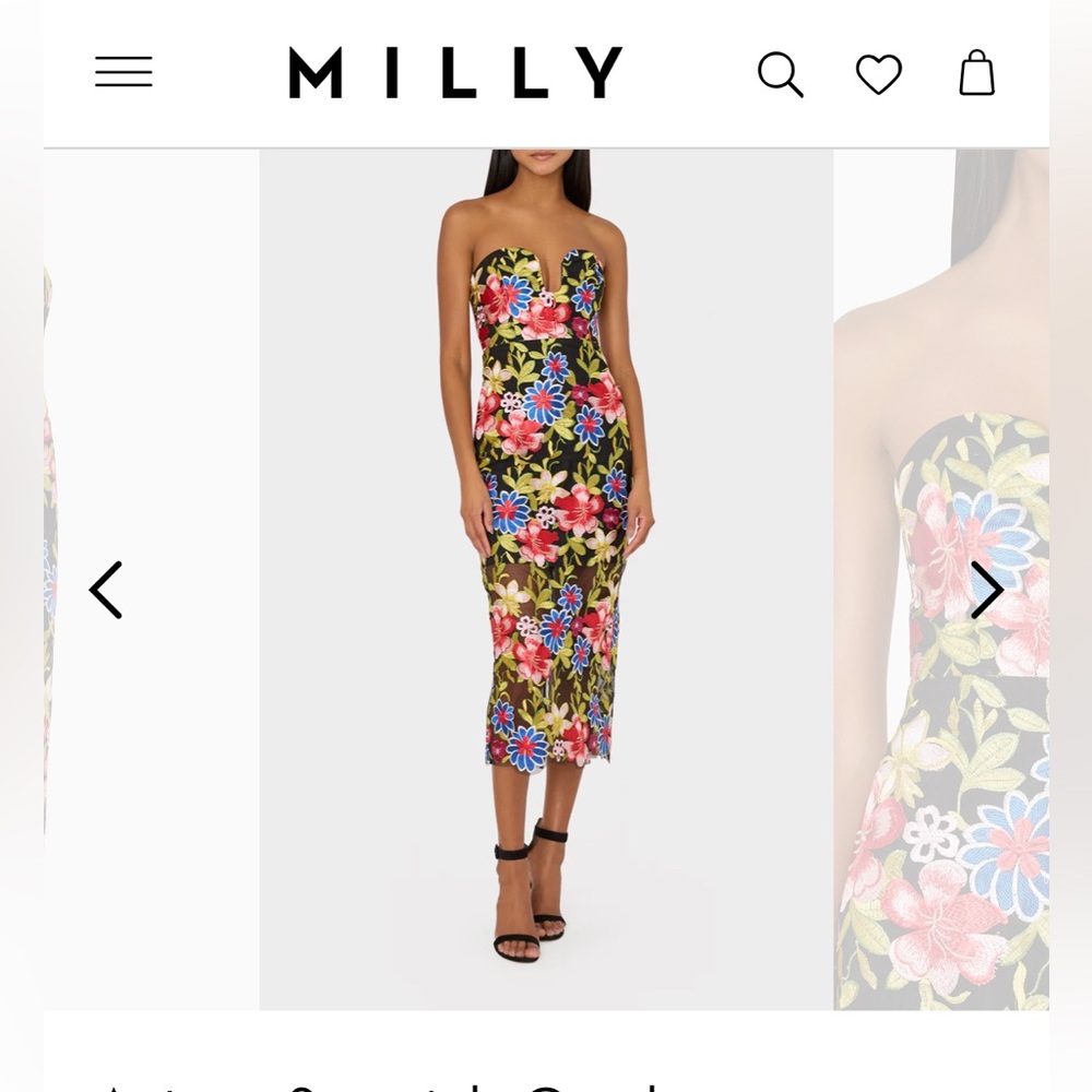 Never worn MILLY dress